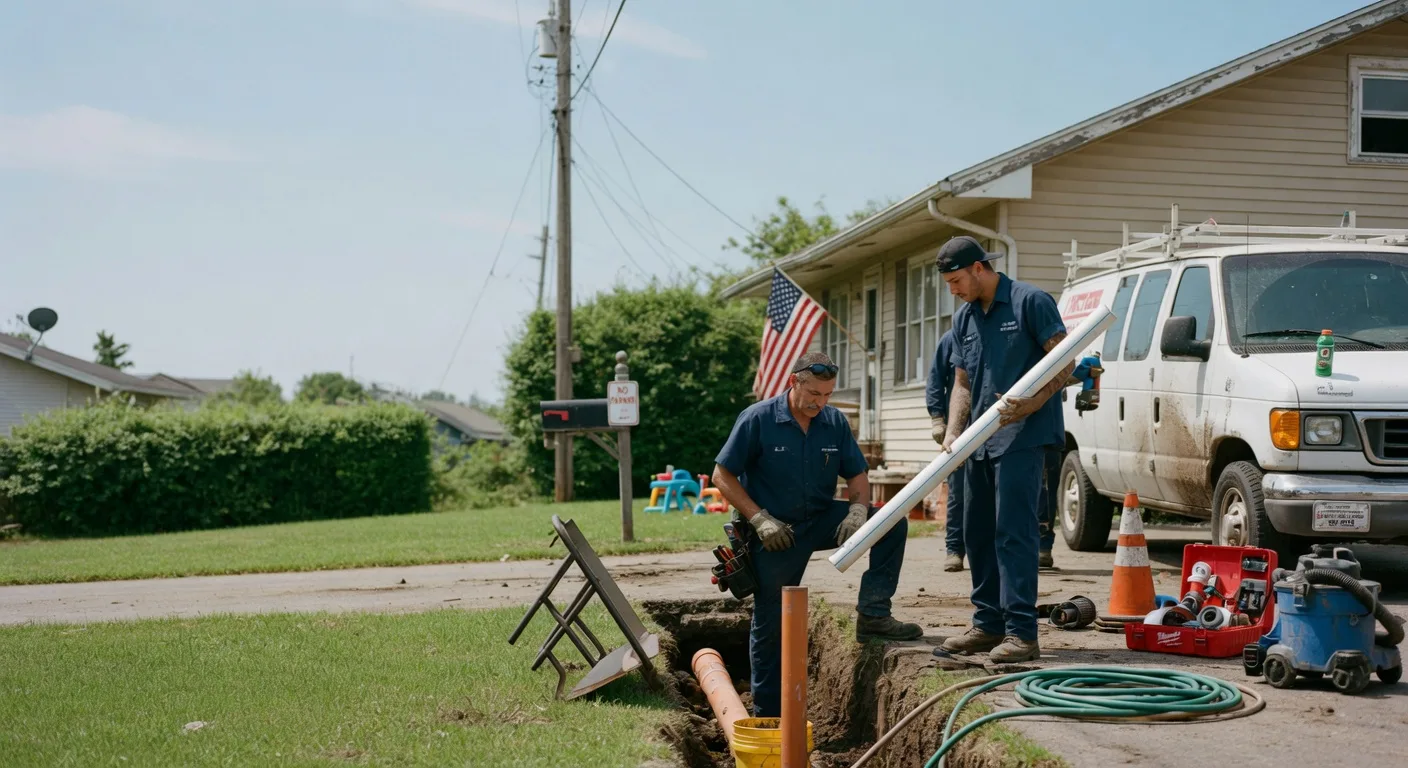 Drain Cleaning in Lopeno, TX near me
